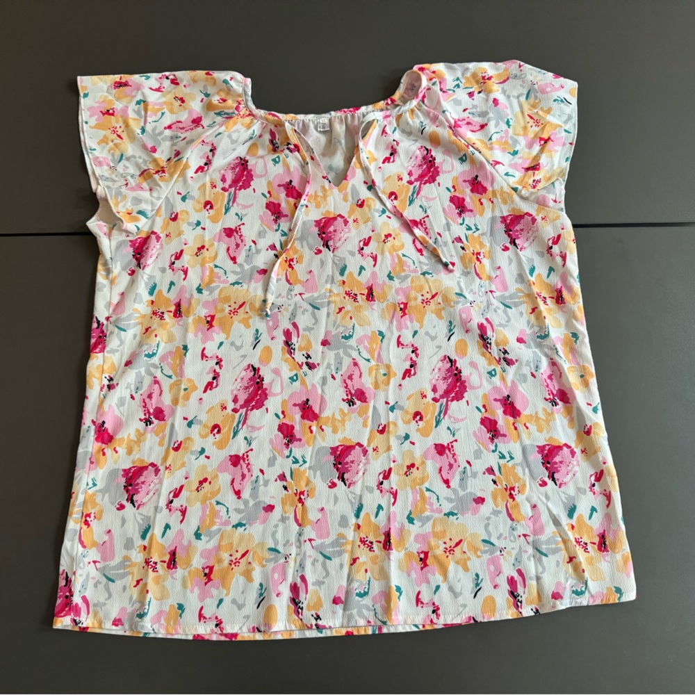 ELF Multicolor Floral Top XL